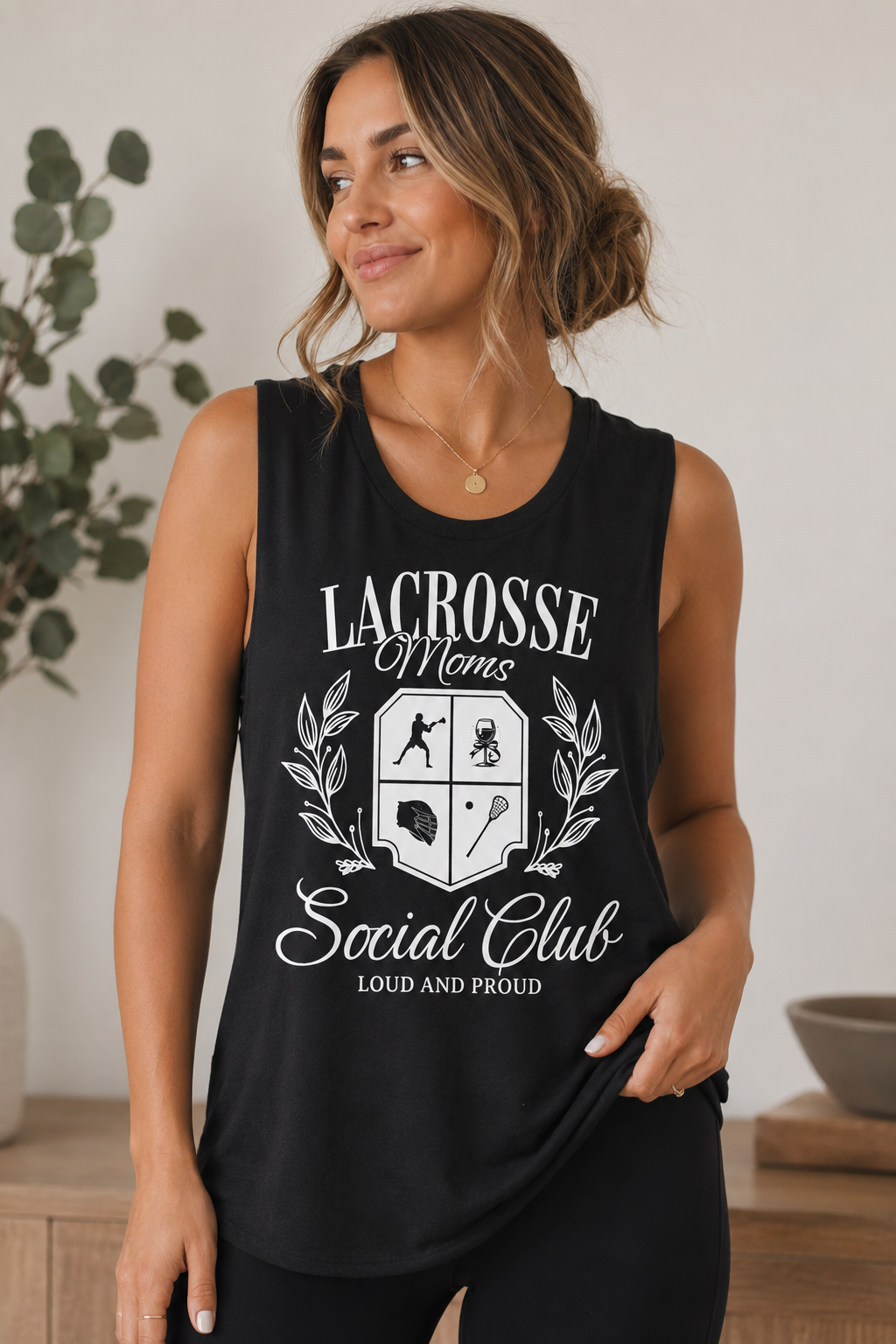 Lacrosse Moms Social Club Tank