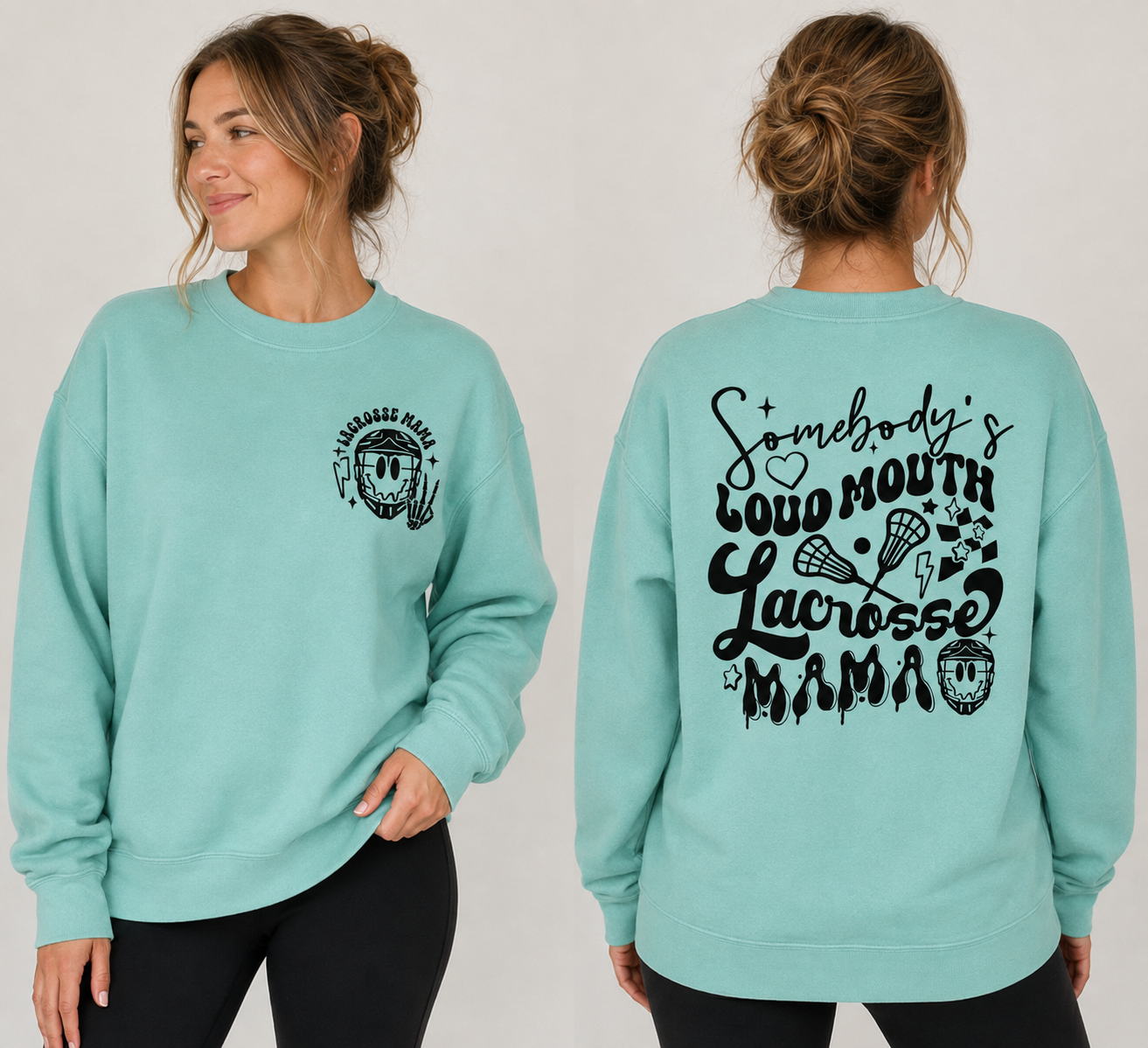 Loud Mouth Lacrosse Mama Crewneck