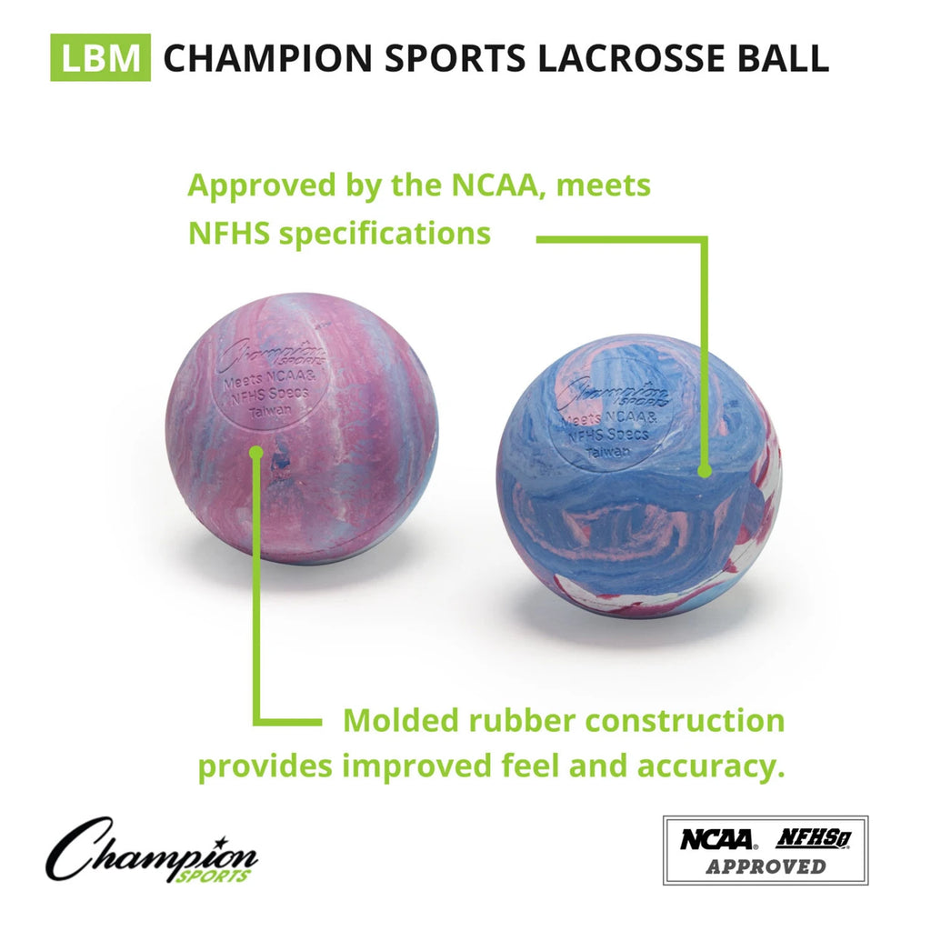 LAXID Multi Color 6 Pack Champion Balls
