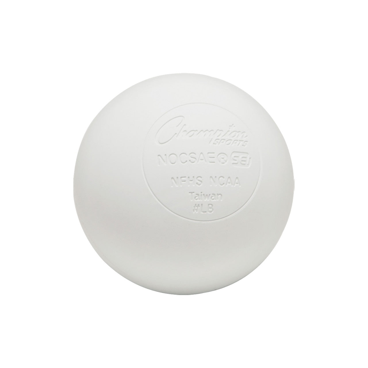 CHAMPION NOCSAE Balls 6-pack White