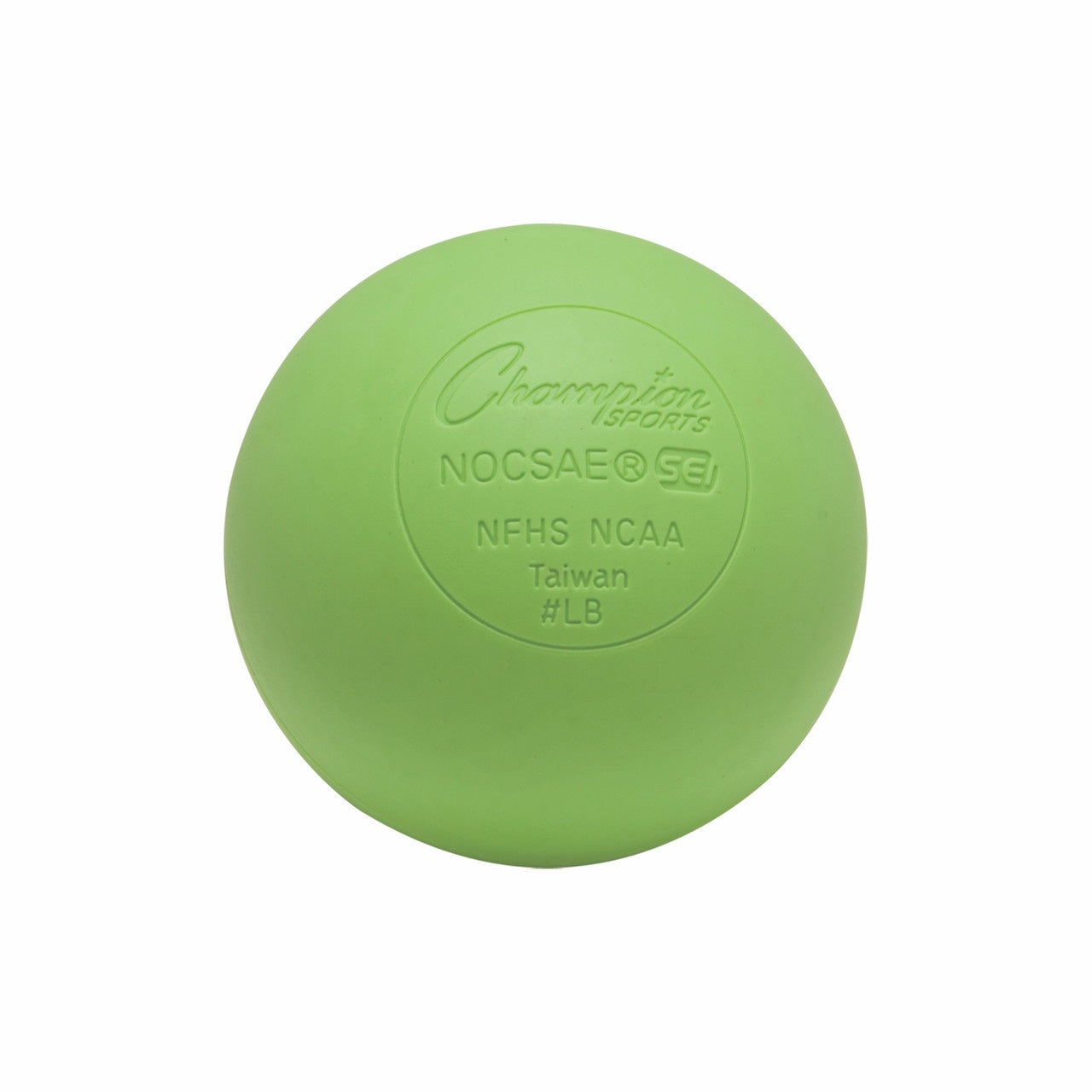 Champion Lacrosse Ball Green 6 Pack