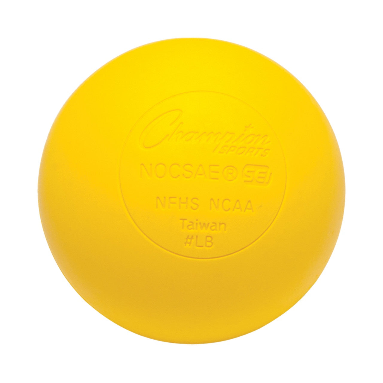 CHAMPION NOCSAE Balls 6-pack Yellow