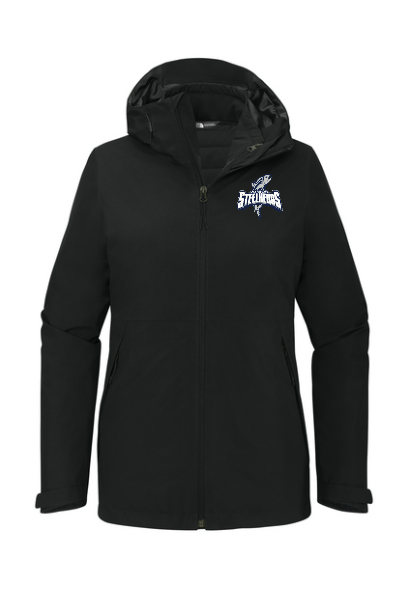 JR SteelHeads 2025 Online Store The North Face® Women's 3-in-1 Jacket (Embroidered Logo on Inner And Outer Shell