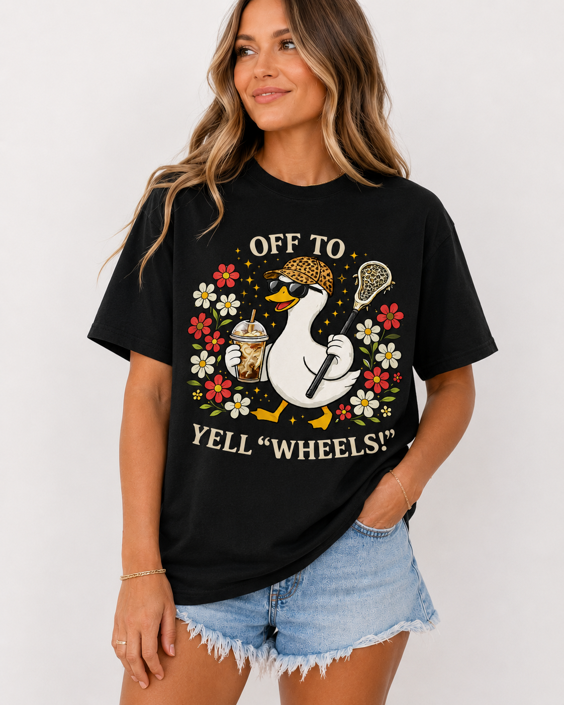 Off To Yell Wheels T-Shirt