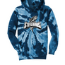 JR Steelheads 2025 Team Store Youth Tie Dye Hoodie