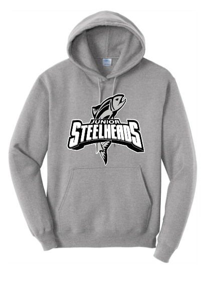 JR Steelheads 2025 Team Store Cotton/Poly Hoodie With Front Logo