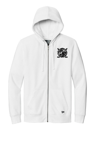 Rocky Eagle Hockey Team Full Zip Hoodie With Logo