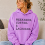 Weekend Coffee Lacrosse Hoodie