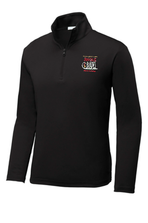 Jingle Blades Youth Performance 1/4 Zip Embroidered Pullover