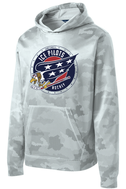 Ice Pilots 2025 Team Store CamoHex Fleece Hoodie