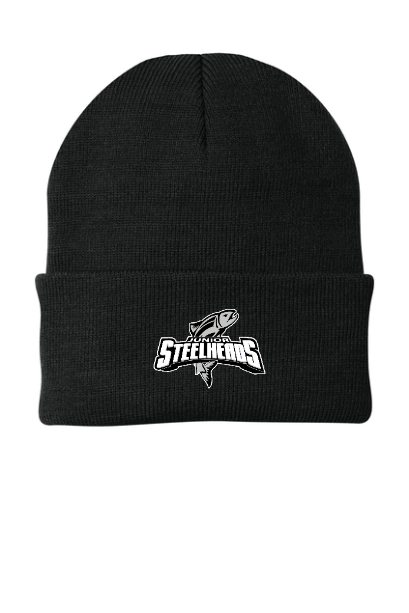 JR Steelheads Holiday Store Knit Beanie CP90