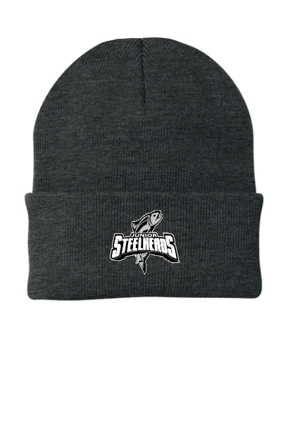 JR Steelheads Holiday Store Knit Beanie CP90