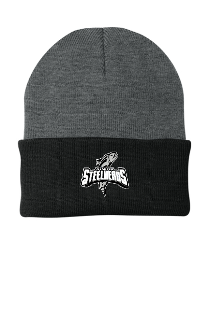 JR Steelheads Holiday Store Knit Beanie CP90