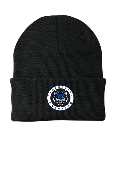 Timberline Hockey Printed Logo Knit Beanie