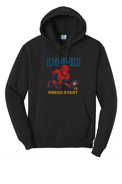 DHHD 2025-2026 Team Store Press Start Hoodie