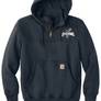 JR Steelheads Holiday Embroidered Carhartt Rain Defender Hoodie