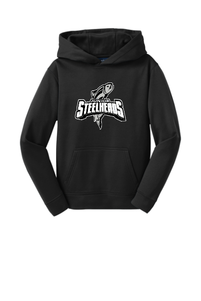JR Steelheads 2025 Holiday Store Youth Performance Hoodie