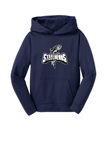 JR Steelheads 2025 Holiday Store Youth Performance Hoodie
