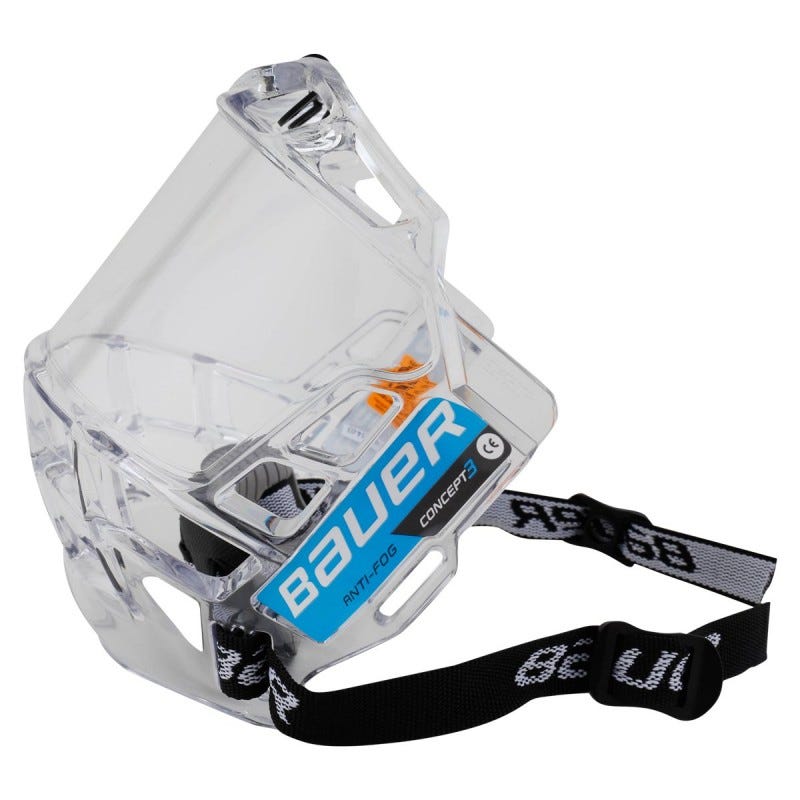 Bauer Concept 3 Full Facial Protector Clear