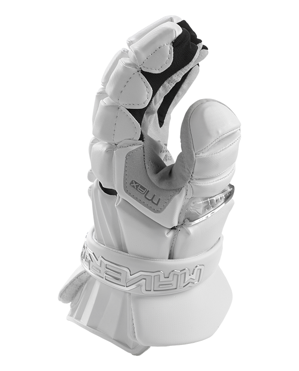 Maverik MAX Goalie Glove White LAXID Lacrosse And Hockey Shop