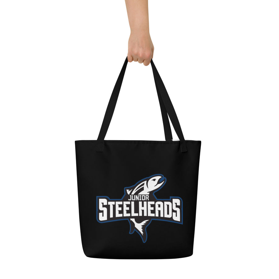 Junior Steelheads Large Tote Bag