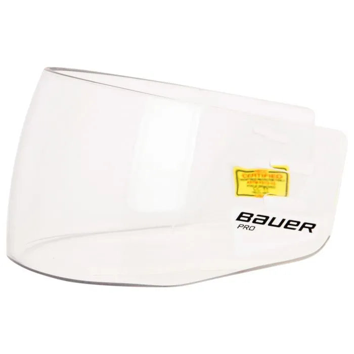 Bauer Pro Straight Half Shield Clear