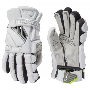 Maverik Max Player Glove 2022 White