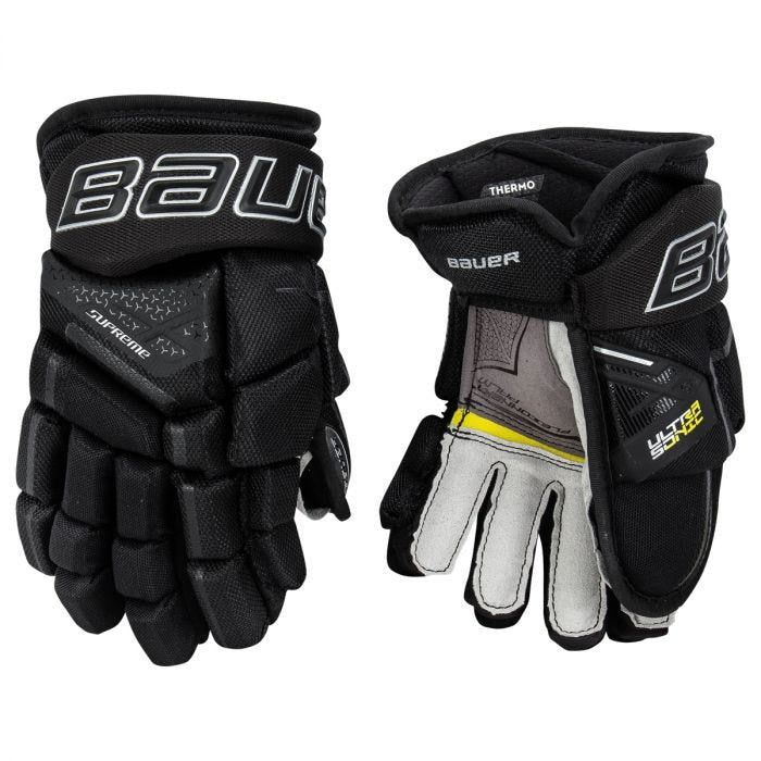 Bauer Supreme Ultrasonic Glove - Black JR